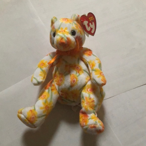 Ty beanie babies Shasta bear floral - Picture 2 of 5